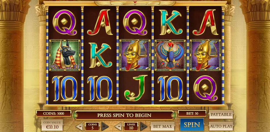 Symboles Book of Dead slot